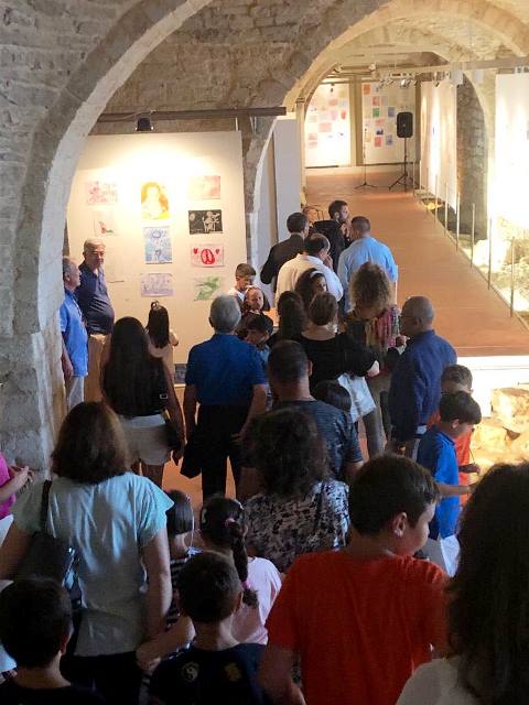 INAUGURATA SABATO 8 LUGLIO PRESSO LA SALA DEI TEMPLARI LA MOSTRA VOLTI TREMANTI