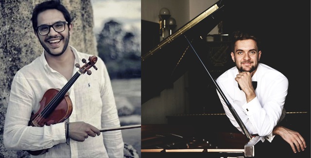 IL VIOLINISTA DOMENICO MASIELLO E IL PIANISTA MICHELE FAZIO SARANNO I PROTAGONISTI DEL CONCERTO DALLOPERA AL TANGO IL VIOLINO PROTAGONISTA