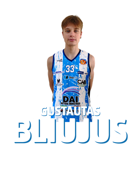 PROSEGUE LA CAMPAGNA DI RAFFORZAMENTO DELLA VIRTUS BASKET MOLFETTA. ARRIVA IN BIANCOAZZURRO IL LITUANO GUSTAUTAS BLIJUS