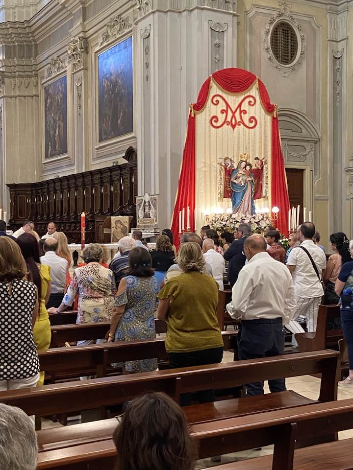 IL PROGRAMMA DI SABATO 16 SETTEMBRE PER LA MADONNA DEI MARTIRI
