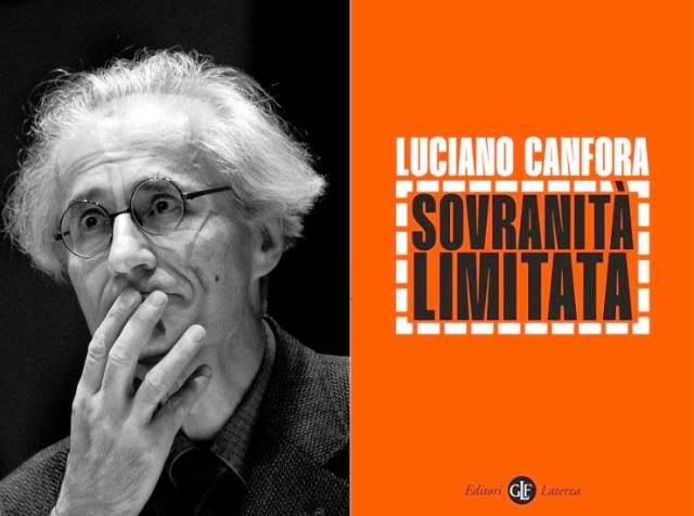IL FILOSOFO, STORICO E SAGGISTA LUCIANO CANFORA PRESENTA A MOLFETTA IL SUO LIBRO 
