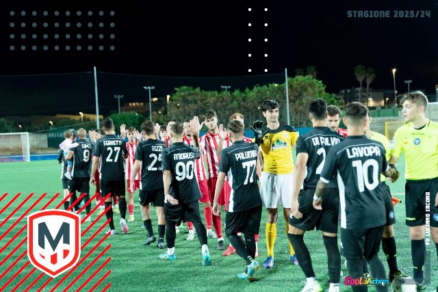 NELLENNESIMO DERBY STAGIONALE LA MOLFETTA CALCIO BATTE LA MOLFETTA SPORTIVA 2-1 