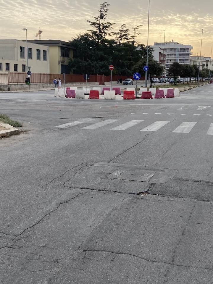 NUOVA ROTATORIA VIA CADUTI SUL LAVORO, VIALE DEI CROCIATI, VIA BISCEGLIE, DOPO SEI ANNI ANCORA FASE PROGETTUALE
