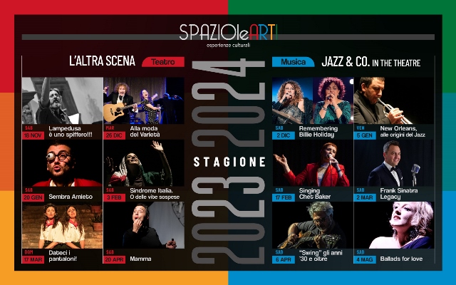 AL VIA LA NUOVA STAGIONE DI SPAZIOLEARTI DEL TEATRERMITAGE, 