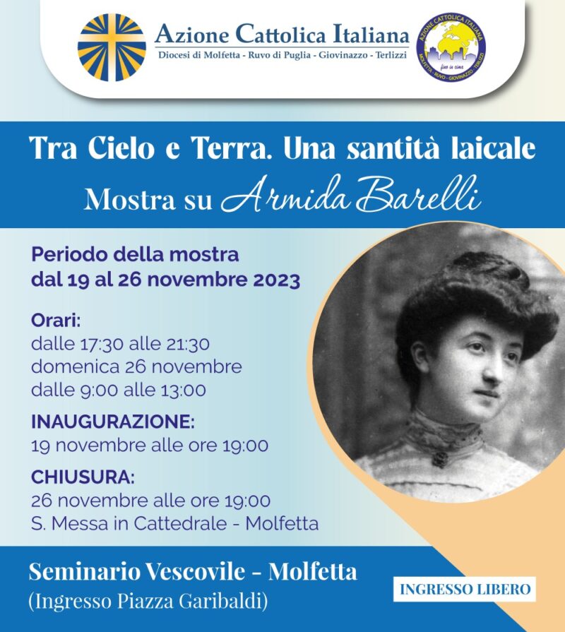 L'AZIONE CATTOLICA DI MOLFETTA RICORDA ARMIDA BARELLI