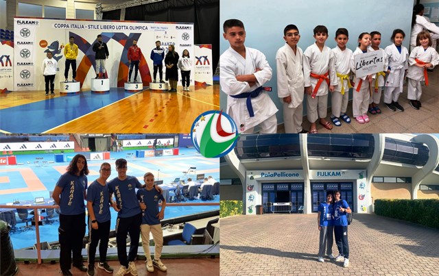PROSEGUE L'ATTIVITA' AGONISTICA DELLA POLISPORTIVA LIBERTAS MOLFETTA NEI SETTORI KARATE, LOTTA E JUDO