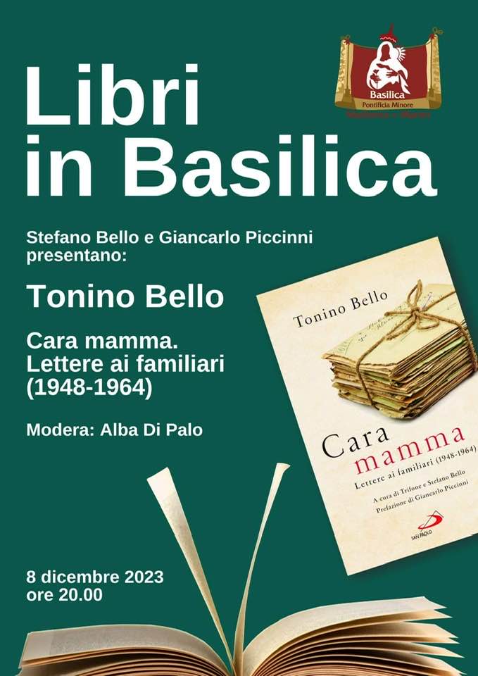 L'8 DICEMBRE NELLA BASILICA DELLA MADONNA DEI MARTIRI LA PRESENTAZIONE DEL LIBRO 