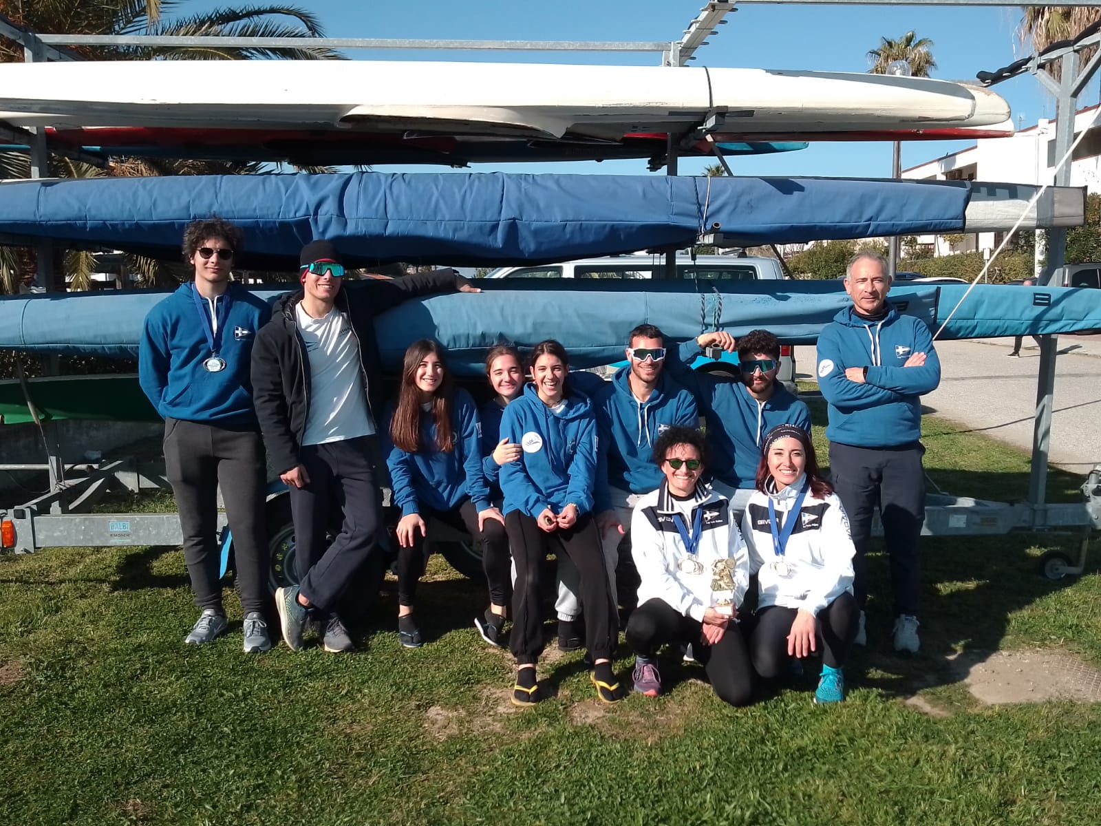 LA STAGIONE AGONISTICA 2024 DI CANOA DELLA LEGA NAVALE ITALIANA SEZIONE MOLFETTA INIZIA CON UNA VITTORIA