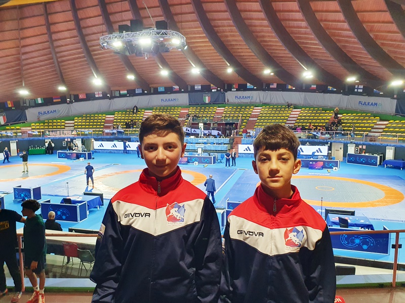 MEDAGLIA DI BRONZO PER SIMONE MASTROFILIPPO DEL TEAM PALOMBA FRANCESCO AL CAMPIONATO ITALIANO DI LOTTA LIBERA CATEGORIA UNDER 15