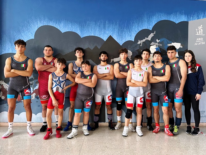 OTTIMA PRESTAZIONE DEGLI ATLETI DEL TEAM FRANCESCO PALOMBA AL CAMPIONATO REGIONALE DI LOTTA LIBERA, LOTTA FEMMINILE E LOTTA GRECO ROMANA