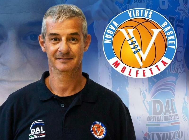 LE STRADE DELLA VIRTUS BASKET MOLFETTA E DEL COACH SERGIO CAROLILLO SI SEPARANO