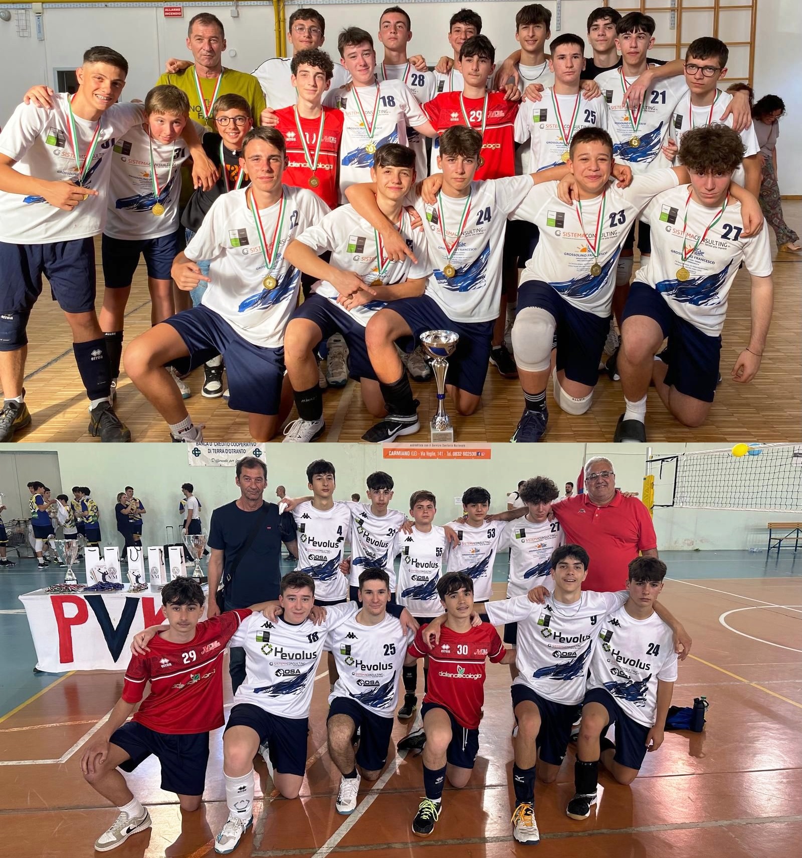 LA MELFICTA VOLLEY SI AGGIUDICA LA FINALE PER IL TITOLO DI CAMPIONE TERRITORIALE DEL TROFEO YOUNG 3^ DIVISIONE MASCHILE RISERVATA AGLI UNDER 15