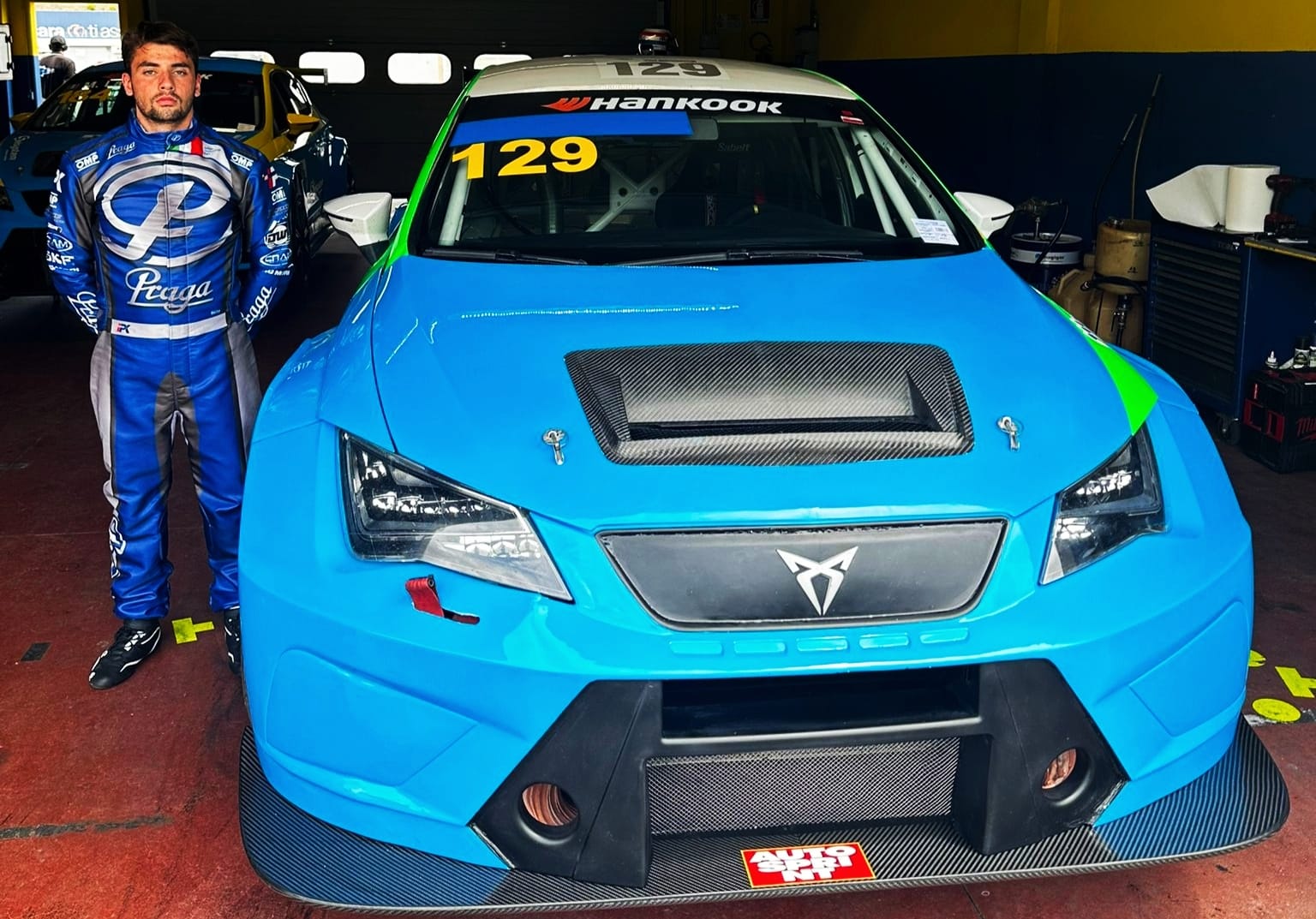 IL PILOTA MOLFETTESE GABRIELE FOGLIA, AL VOLANTE DELLA SEAT LEON CUPRA, ESORDIRA' IL PROSSIMO 14 LUGLIO AL CAMPIONATO ITALIANO TCR SPORT RACE AL MUGELLO