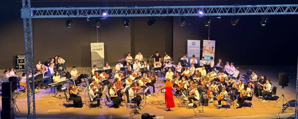 DVORAK, MUSICAINSIEME E SANTA CECILIA HANNO VISSUTO LA BELLISSIMA ESPERIENZA DELLA JUNIOR ORCHESTRA