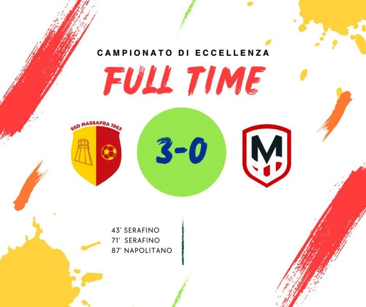 NON SI FERMA IL MOMENTO NEGATIVO DELLA MOLFETTA CALCIO CHE A MASSAFRA SUBISCE LA NONA SCONFITTA STAGIONALE