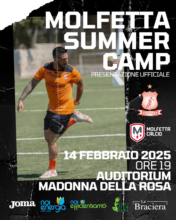NASCE UNA NUOVA PARTNERSHIP TRA MOLFETTA CALCIO E ACADEMY LA CAVERA. OBIETTIVO, VALORIZZARE I GIOVANI TALENTI PER GARANTIRE UN FUTURO AL CALCIO LOCALE