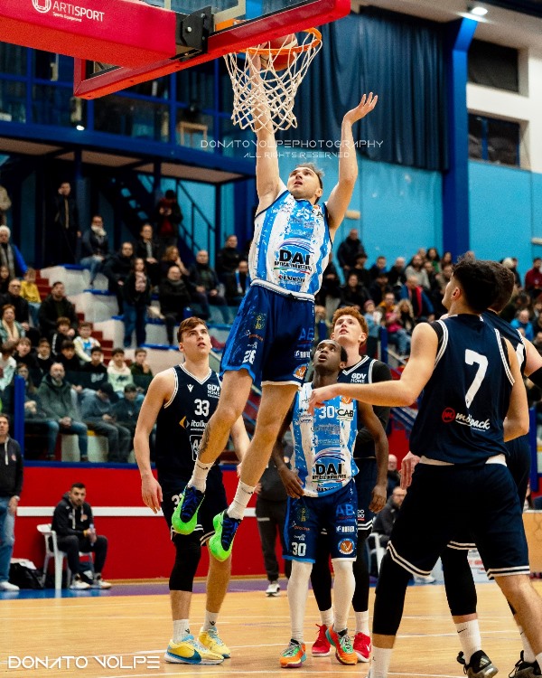 DOMENICA SERA AL PALAPOLI LA DAI OPTICAL VIRTUS BASKET MOLFETTA AFFRONTA IL MIWA ENERGIA BENEVENTO