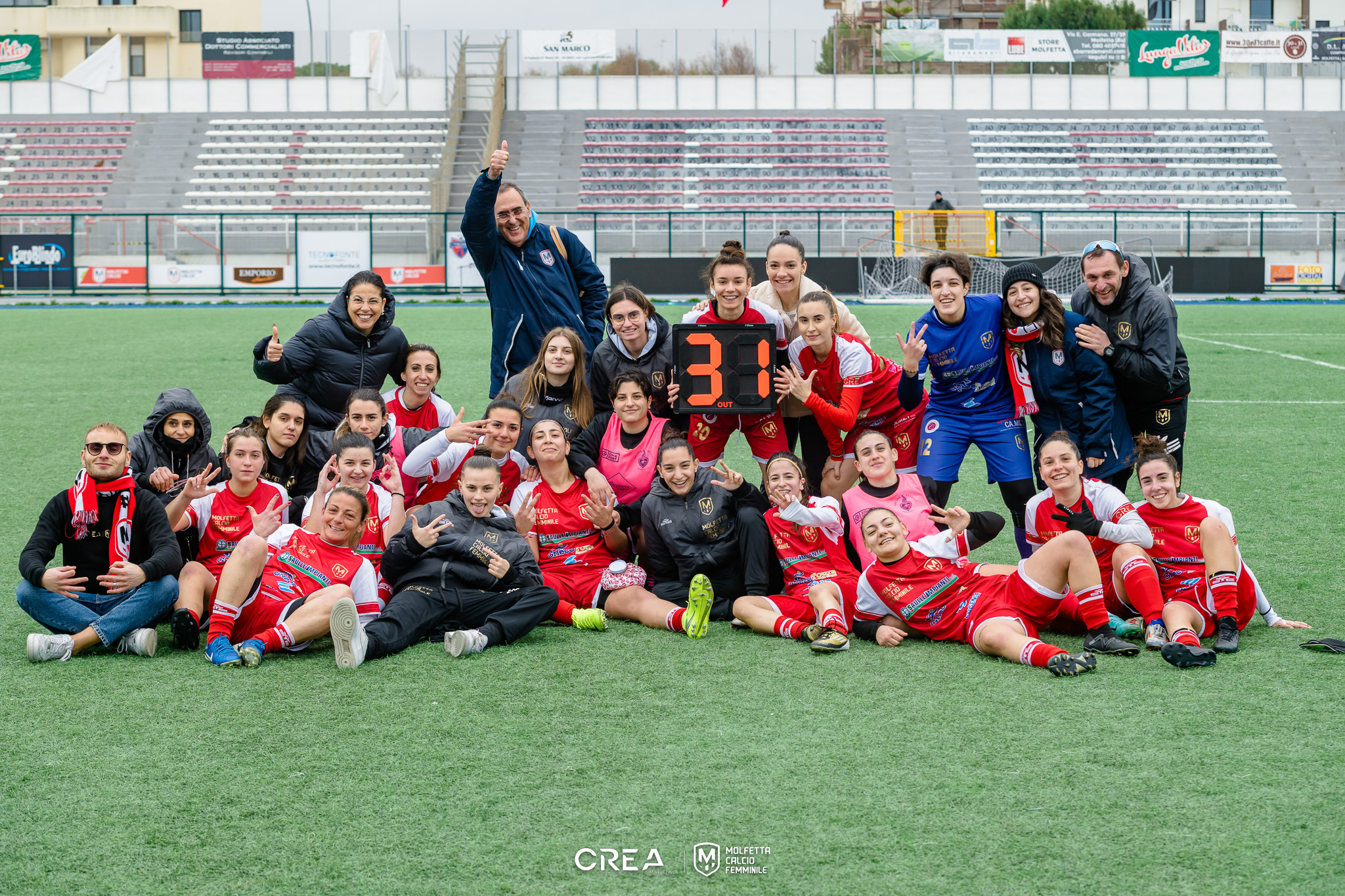 BIG MATCH ALLO STADIO PAOLO POLI CON LA MOLFETTA CALCIO FEMMINILE CHE AFFRONTA FABRIZIO MICCOLI