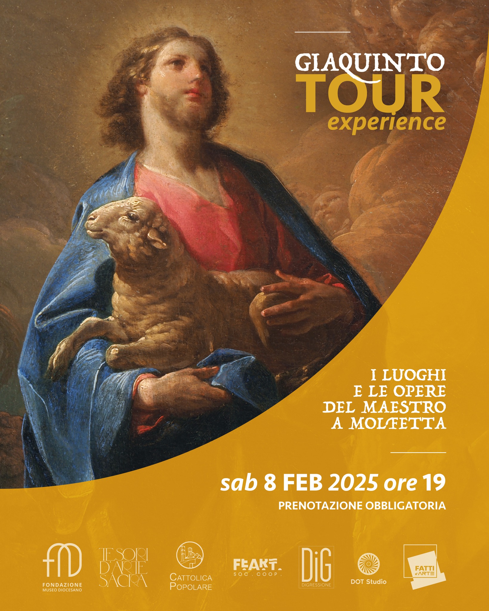 8 FEBBRAIO LA FONDAZIONE MUSEO DIOCESANO DI MOLFETTA RICORDA L'ARTISTA CORRADO GIAQUINTO