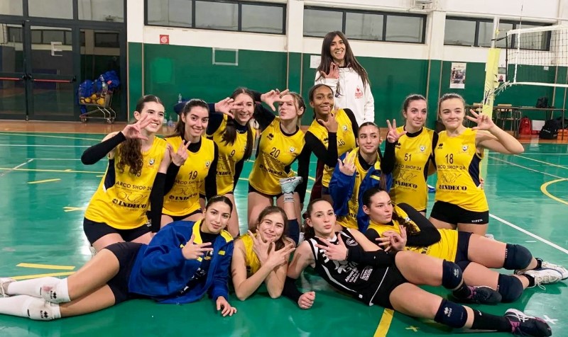 LUNED 3 FEBBRAIO LUNDER 18 DELLASDAM PEGASO 93 MOLFETTA IMPEGNATA NEI QUARTI DI FINALE REGIONALE CONTRO VOLLEY CORATO