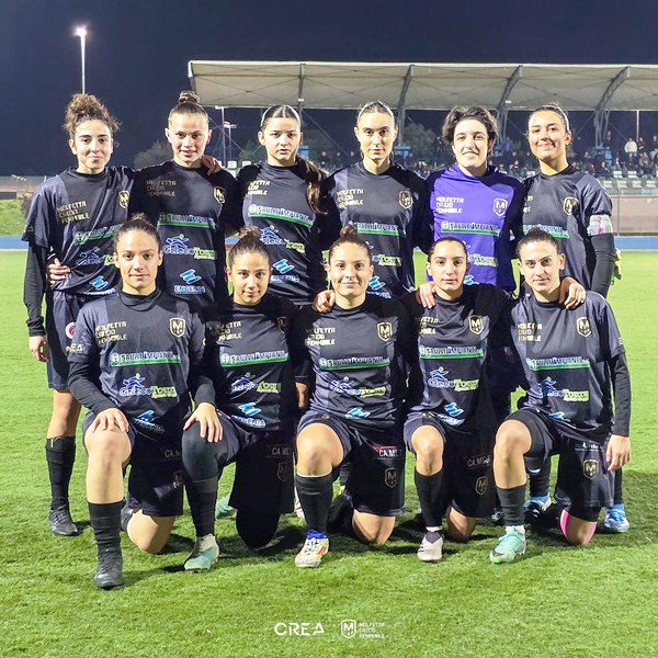 NELLULTIMA GIORNATA DI ANDATA DEL CAMPIONATO DILETTANTI DI ECCELLENZA LA MOLFETTA CALCIO FEMMINILE CONQUISTA UN PAREGGIO DA BATTICUORE CONTRO LA PINK SPORT TIME