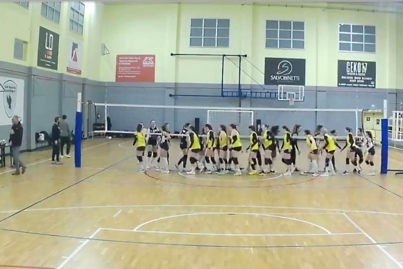 VITTORIA DELLASDAM PEGASO 93 MOLFETTA NELLA QUINTA GIORNATA DI RITORNO DEL CAMPIONATO DI PALLAVOLO FEMMINILE DI SERIE D