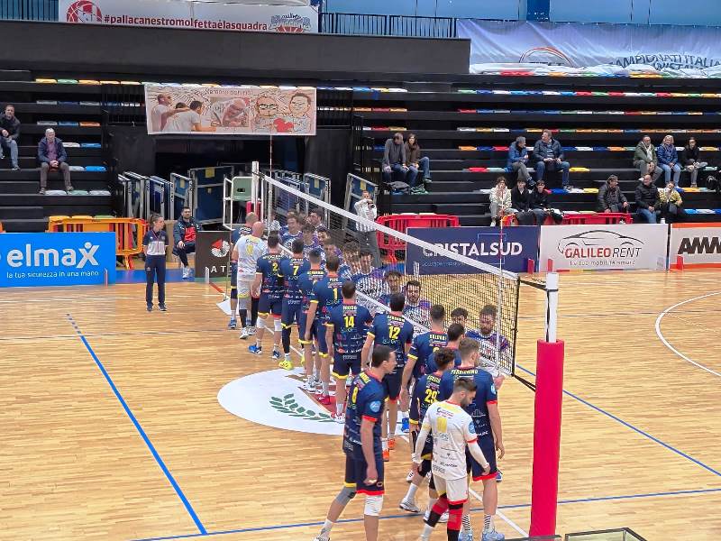 GRANDE PRESTAZIONE DELLINDECO MOLFETTA CHE AL PALAPOLI SI IMPONE SULLA TERZA IN CLASSIFICA TAVIANO CON UN SECCO 3-0