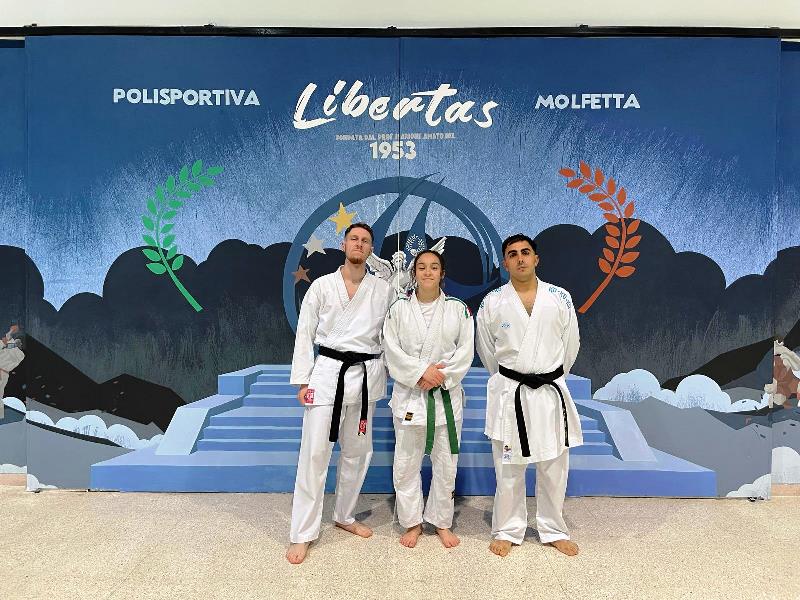 GRANDI ASPETTATIVE PER GLI ATLETI DELLA POLISPORTIVA LIBERTAS MOLFETTA IMPEGNATI NELLE FINALI NAZIONALI DEI SETTORI JUDO E KARATE