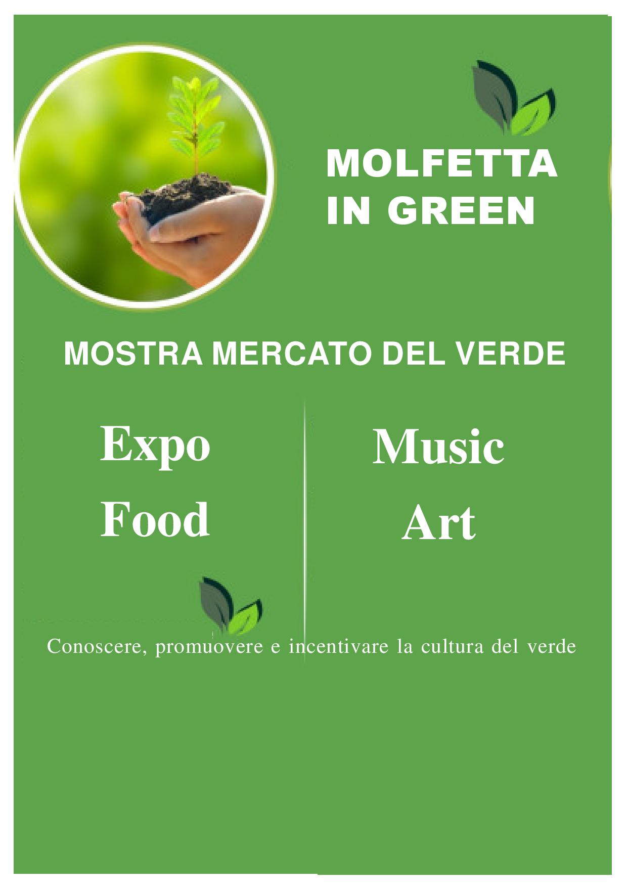 TORNA MOLFETTA IN GREEN, ANNUNCIATA PER IL 17 E 18 MAGGIO 