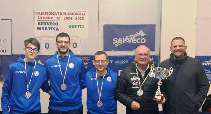 NELLA COPPA ITALIA CC RR 2025 - FASE REGIONALE L'A.S.D. TENNISTAVOLO L'AZZURRO MOLFETTA  CONQUISTA IL SECONDO POSTO