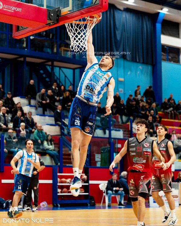 SESTA SCONFITTA CONSECUTIVA PER LA DAI OPTICAL VIRTUS BASKET MOLFETTA
