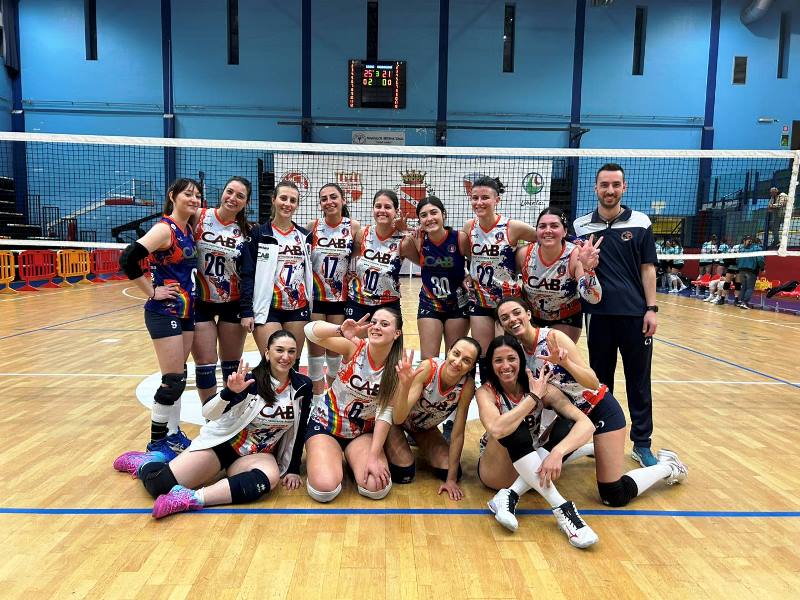 TORNA ALLA VITTORIA LA DINAMO CAB MOLFETTA. SABATO SERA AL PALAPOLI HA SCONFITTO MAXIMA VOLLEY PER 3-0