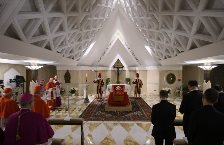 I FUNERALI DI PAPA FRANCESCO IL 26 APRILE SUL SAGRATO DI SAN PIETRO