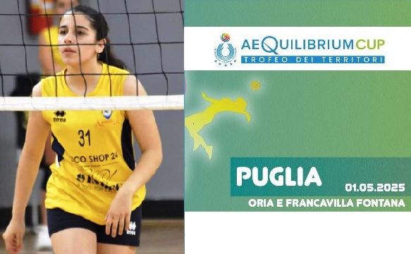 LATLETA DELLASDAM PEGASO 93 MOLFETTA, AURORA ALLEGRETTA, CONVOCATA NELLA RAPPRESENTATIVA BARI BAT CHE PARTECIPER AL TROFEO DEI TERRITORI 2025
