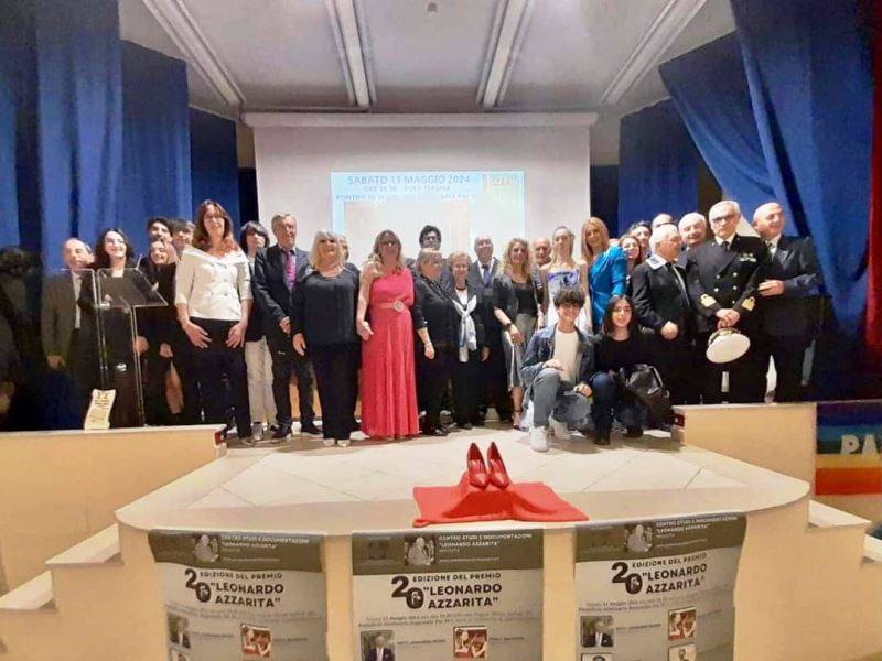 OGGI SABATO 10 MAGGIO E' PREMIO AZZARITA A MOLFETTA CON TANTI OSPITI E CURIOSITA'