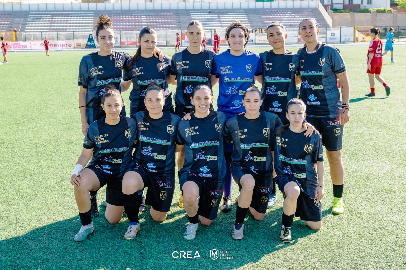 UNA STAGIONE DA RICORDARE PER LA MOLFETTA CALCIO FEMMINILE