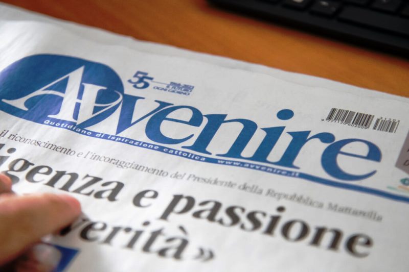 OGGI DOMENICA 1 GIUGNO SARANNO DISTRIBUITE GRATUITAMENTE NELLE PARROCCHIE DELLA DIOCESI LE COPIE DEL QUOTIDIANO AVVENIRE CON LA PAGINA DEDICATA ALLA DIOCESI
