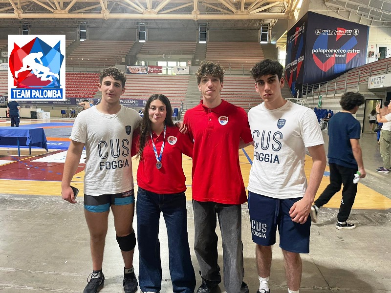 AL CAMPIONATO NAZIONALE UNIVERSITARIO DI LOTTA LIBERA IL TEAM FRANCESCO PALOMBA CONQUISTA UNA MEDAGLIA DI BRONZO
