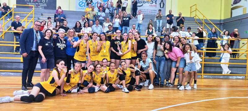 LASDAM PEGASO 93 MOLFETTA CONQUISTA IL TITOLO DI CAMPIONE TERRITORIALE UNDER 13 FEMMINILE