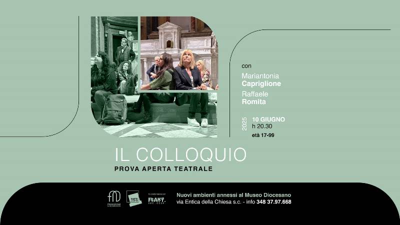 QUESTA SERA AL MUSEO DIOCESANO DI MOLFETTA, 