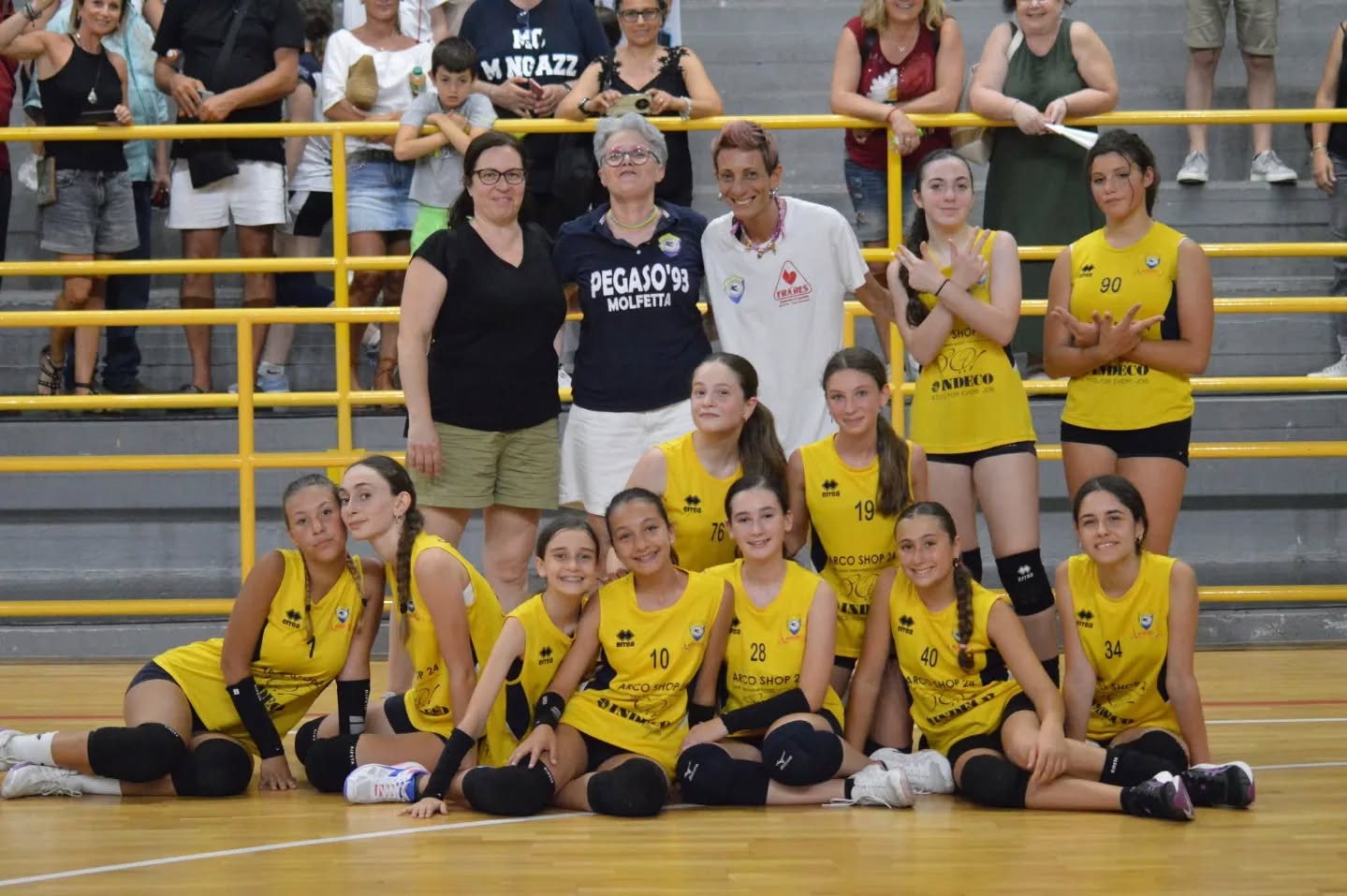 SI DISPUTER A MOLFETTA, AL PALAPANUNZIO DI VIA GIOVINAZZO, LA FINALE REGIONALE UNDER 13 DI PALLAVOLO FEMMINILE