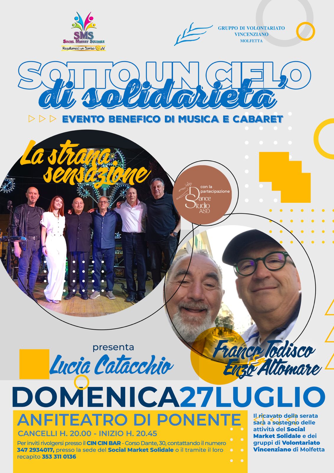 QUANDO LA BUONA MUSICA INCONTRA IL SANO DIVERTIMENTO NASCE LEVENTO BENEFICO 