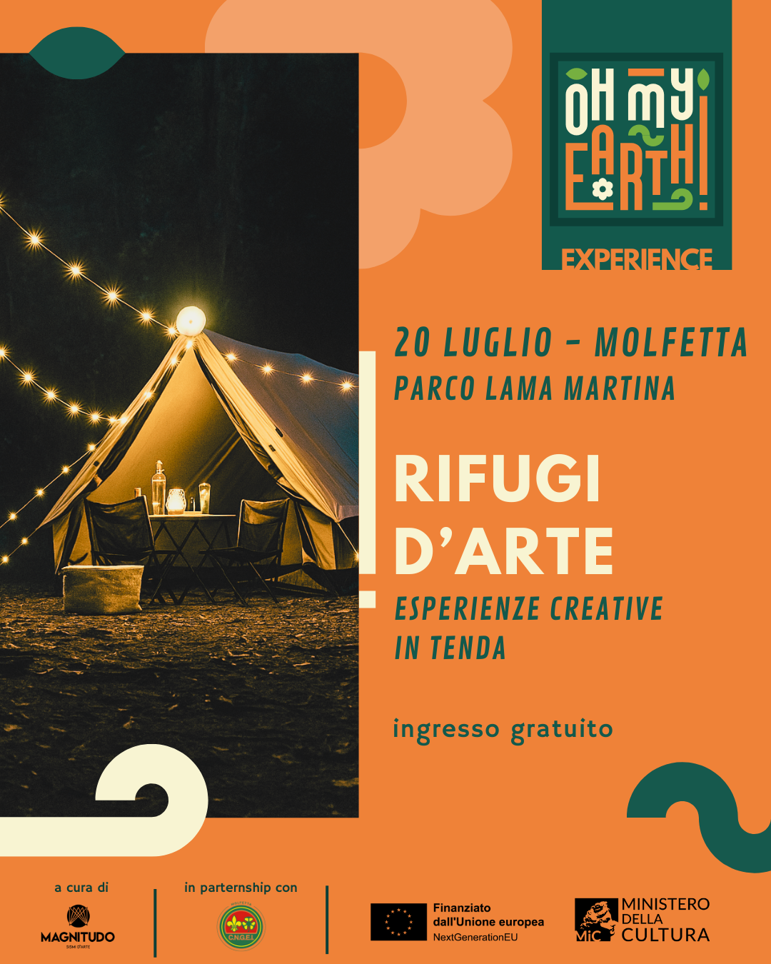 PER CELEBRARE LA STAGIONE DEL RACCOLTO, IL COLLETTIVO MAGNITUDO PROPONE PERFORMANCE E LABORATORI IMMERSI NELLA NATURA: RIFUGI DARTE