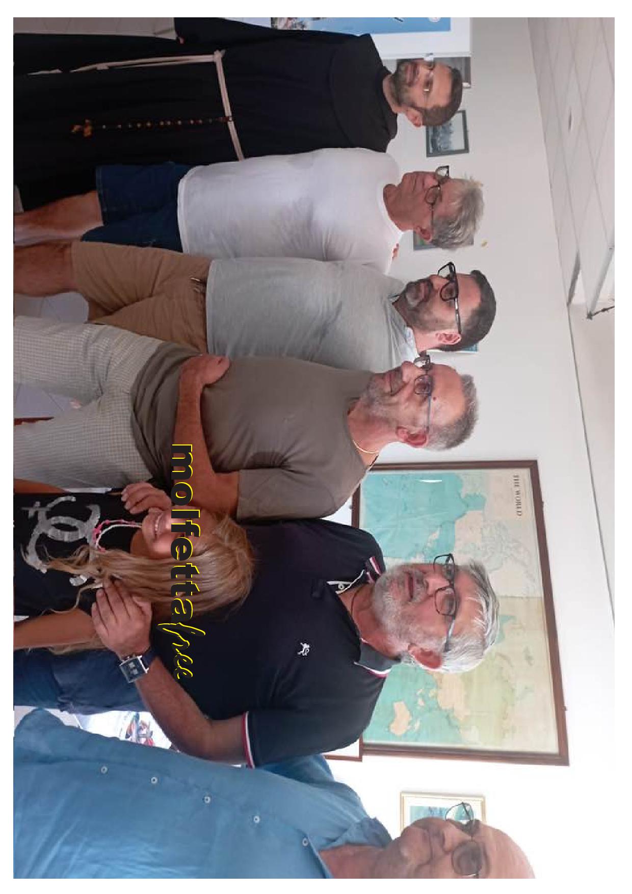IL MOTOPESCA MARGHERITA PORTERA' LA STATUA DELLA MADONNA DEI MARTIRI L'8 SETTEMBRE