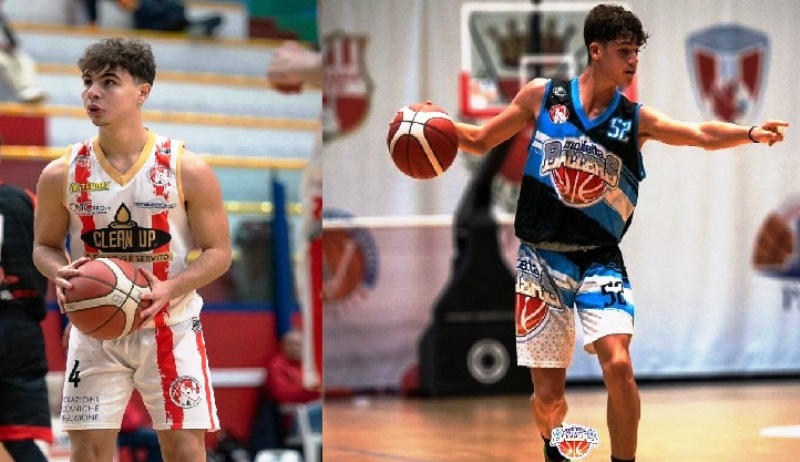 LA CLEAN UP MOLFETTA SCOMMETTE SUI GIOVANI: FRANCESCO COSTA E FRANCESCO RUGGIERO, ENTRAMBI CLASSE 07 E CRESCIUTI NEI BALLERS, SONO GLI ULTIMI INNESTI 