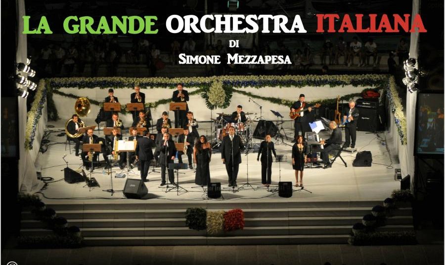 LA GRANDE ORCHESTRA ITALIANA DI SIMONE MEZZAPESA IL 6 SETTEMBRE PER LA FESTA PATRONALE