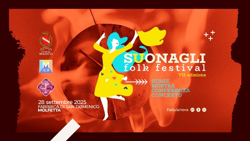 SONO APERTE LE PRENOTAZIONI PER PARTECIPARE ALLA VII EDIZIONE DEL SUONAGLI FOLK FESTIVAL