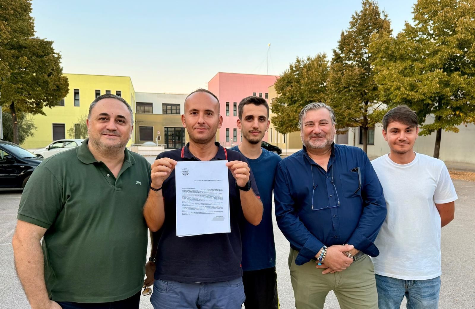 IL GRUPPO TERRITORIALE DEL MOVIMENTO 5 STELLE DI MOLFETTA HA CHIESTO UFFICIALMENTE UN INCONTRO CON IL VICE SINDACO NICOLA PIERGIOVANNI IN MERITO ALLA PETIZIONE CONTRO LA VASCA DI COLMATA