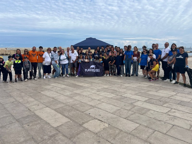 ANCHE MOLFETTA ADERISCE AL GRANDE EVENTO NAZIONALE DEDICATO ALLA TUTELA DEL MARE, FIUMI E CORSI DACQUA, PROMOSSO DA PLASTIC FREE ONLUS: SEA & RIVERS