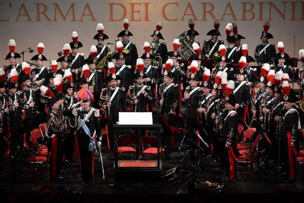 OGGI 30 SETTEMBRE LA BANDA DELL'ARMA DEI CARABINIERI A MOLFETTA PER IL FESTIVAL DELLE BANDE